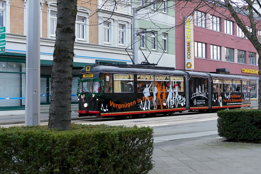 Die "Weihnachtsbahn" war unterwegs