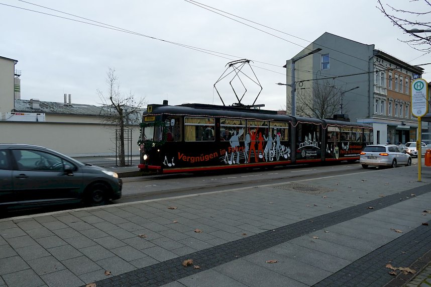 Die "Weihnachtsbahn" war unterwegs