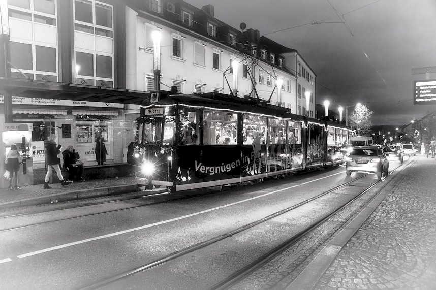 Die "Weihnachtsbahn" war unterwegs