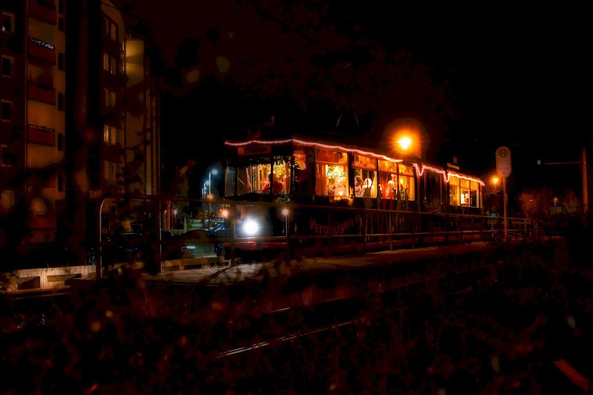 Die "Weihnachtsbahn" war unterwegs