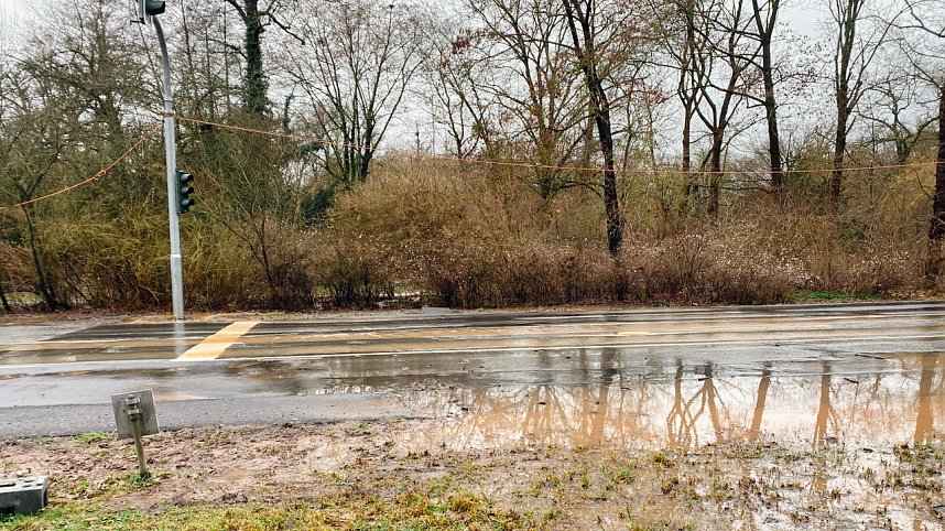 Die Pegel steigen weiter - Zorge in Nordhausen