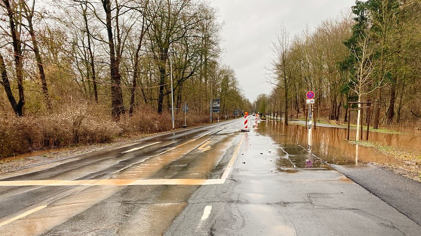 Die Pegel steigen weiter - Zorge in Nordhausen