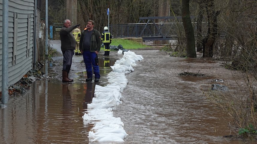 Hochwasser im Landkreis Nordhausen