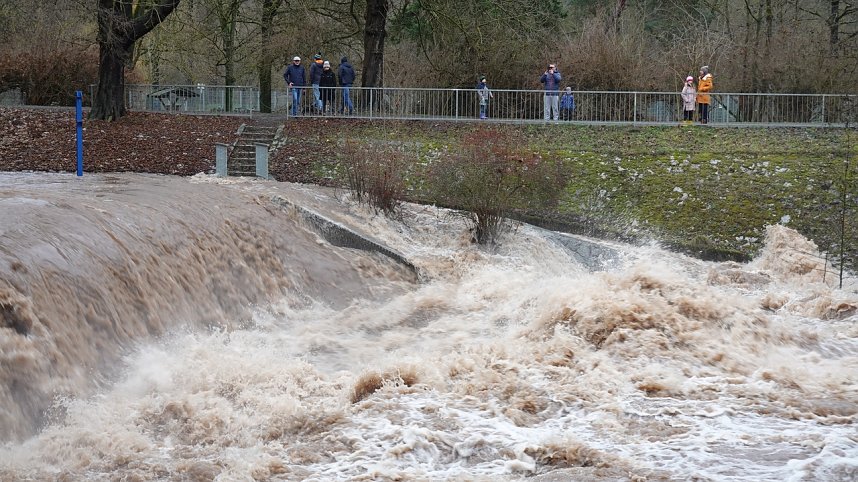 Hochwasser im Landkreis Nordhausen