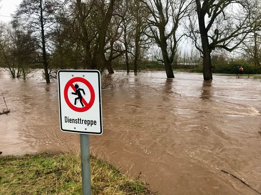 Hochwasserlage in Windehausen weiter angespannt