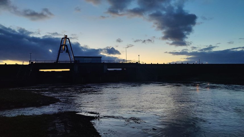 Voller Stausee bei Kelbra