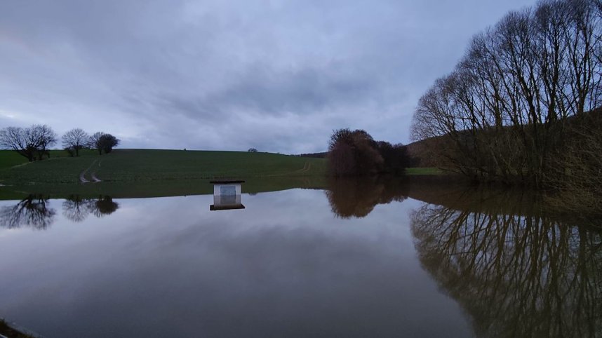 Ibergtalsperre zwischen Buchholz und Stempeda