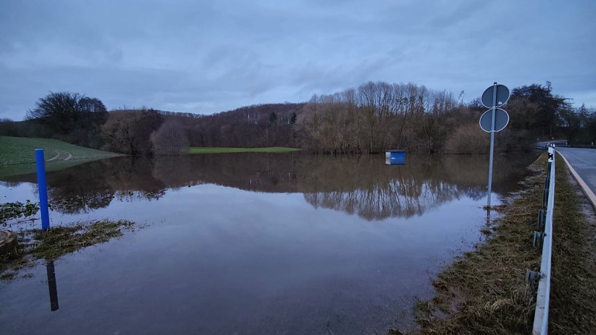 Ibergtalsperre zwischen Buchholz und Stempeda