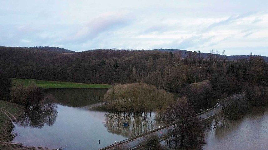 Ibergtalsperre zwischen Buchholz und Stempeda