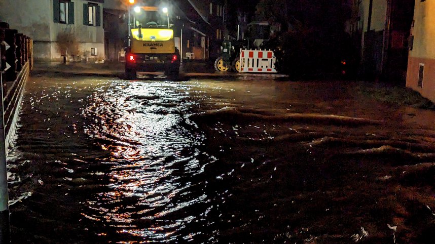 Flut in Windehausen - Dezember 2023