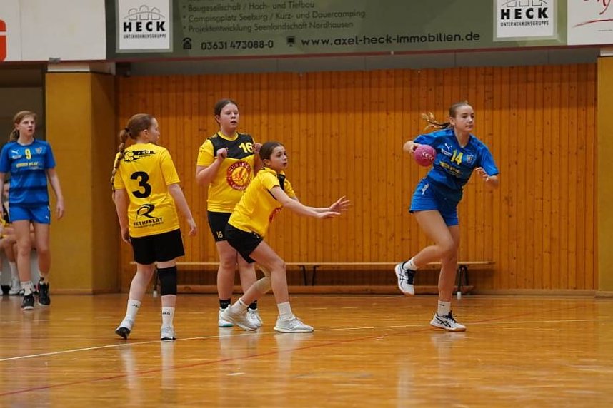 Handballturnier der Damen C Jugend