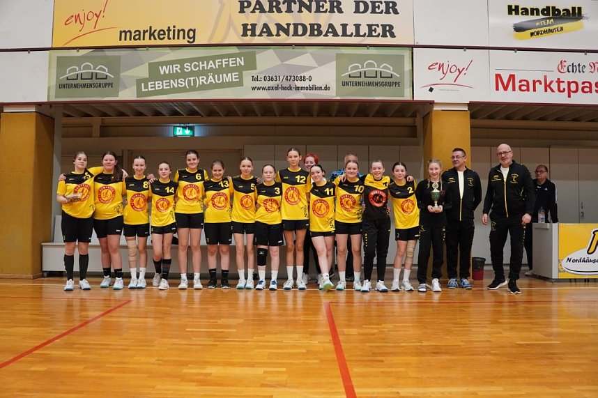 Handballturnier der Damen C Jugend