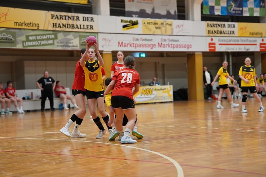 Handballturnier der Damen C Jugend