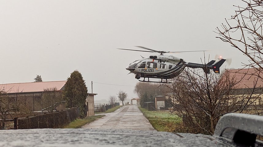 Land unter in Windehausen - Dezember 2023