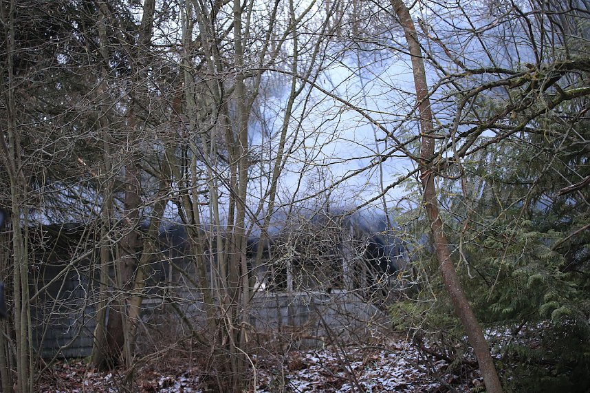 Gartenlaube brannte in Bleicherode