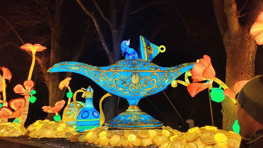 Peter Blei unterwegs in magischen Lichterwelten