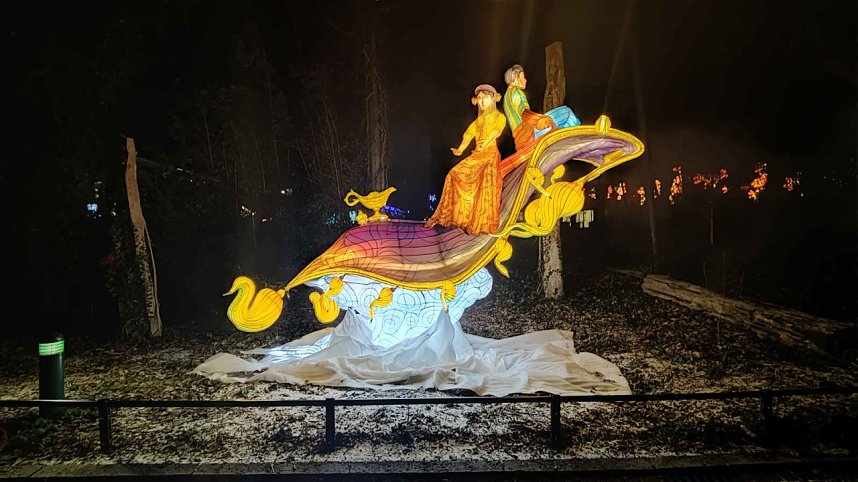 Peter Blei unterwegs in magischen Lichterwelten