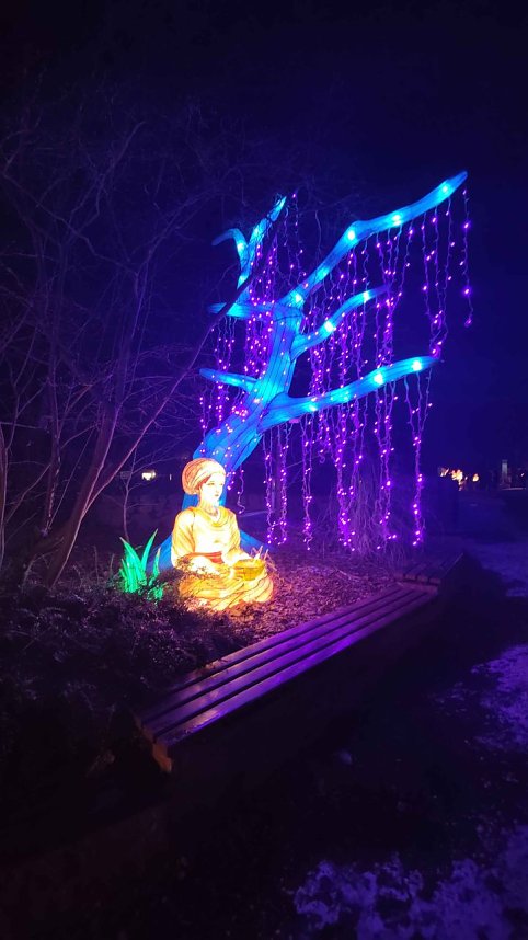 Peter Blei unterwegs in magischen Lichterwelten