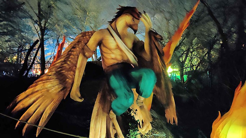 Peter Blei unterwegs in magischen Lichterwelten