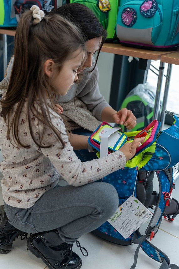 Schulranzentag im Autohaus Peter