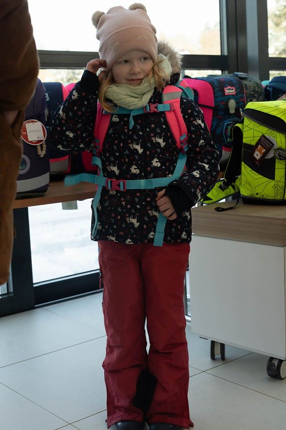 Schulranzentag im Autohaus Peter