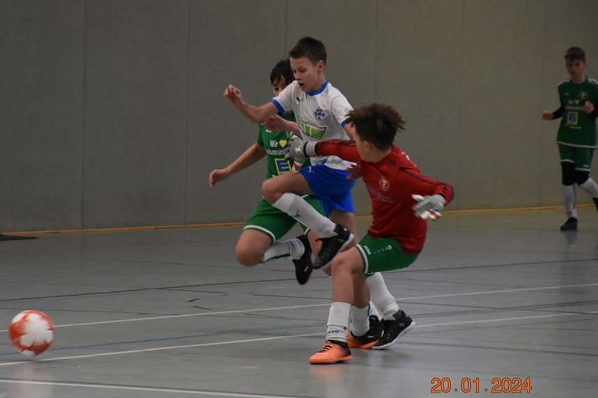 Wackers D2 beim Hallencup