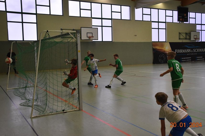 Wackers D2 beim Hallencup