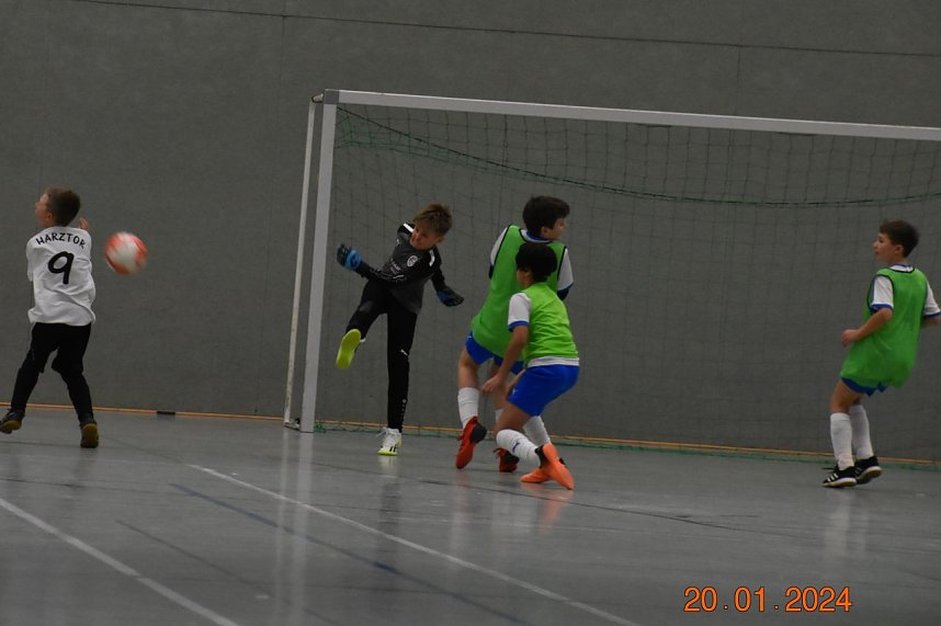 Wackers D2 beim Hallencup