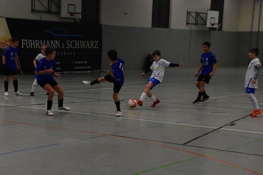 Wackers D2 beim Hallencup