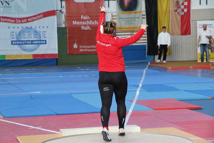 15. Kugelsto&szlig; Indoor in Nordhausen