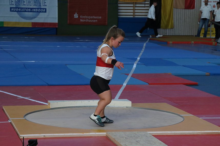 15. Kugelsto&szlig; Indoor in Nordhausen