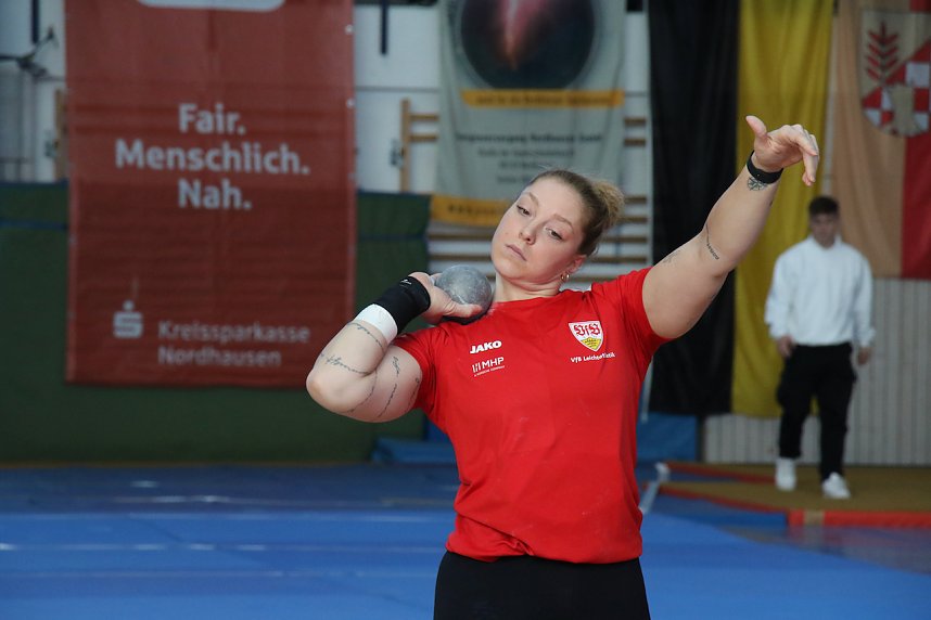 15. Kugelsto&szlig; Indoor in Nordhausen