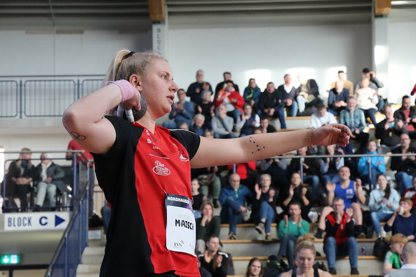 15. Kugelsto&szlig; Indoor in Nordhausen