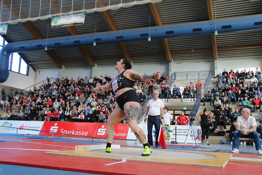 15. Kugelsto&szlig; Indoor in Nordhausen