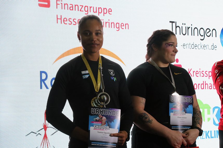 15. Kugelsto&szlig; Indoor in Nordhausen