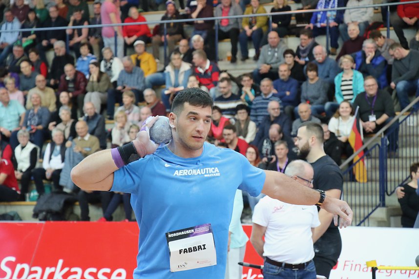 15. Kugelsto&szlig; Indoor in Nordhausen
