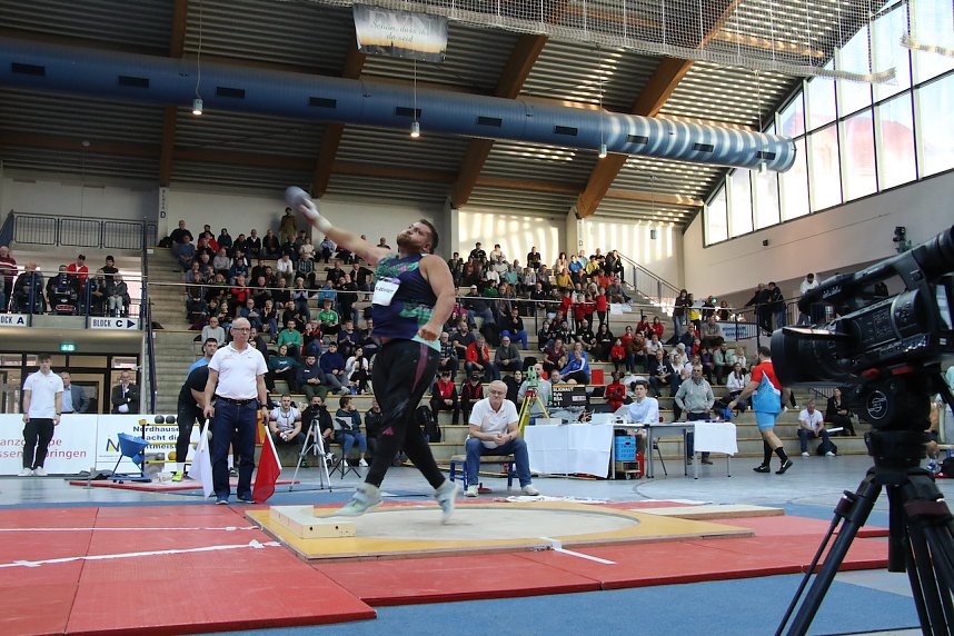 15. Kugelsto&szlig; Indoor in Nordhausen