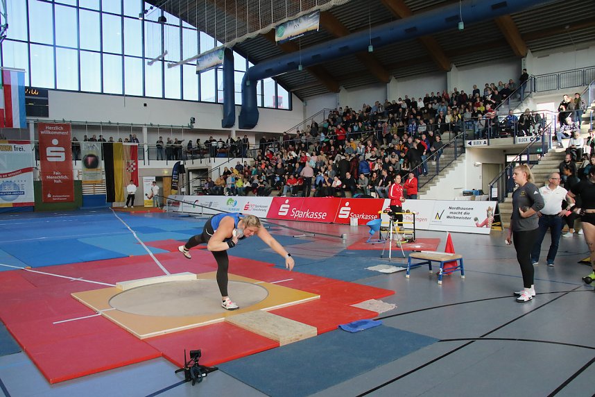 15. Kugelsto&szlig; Indoor in Nordhausen