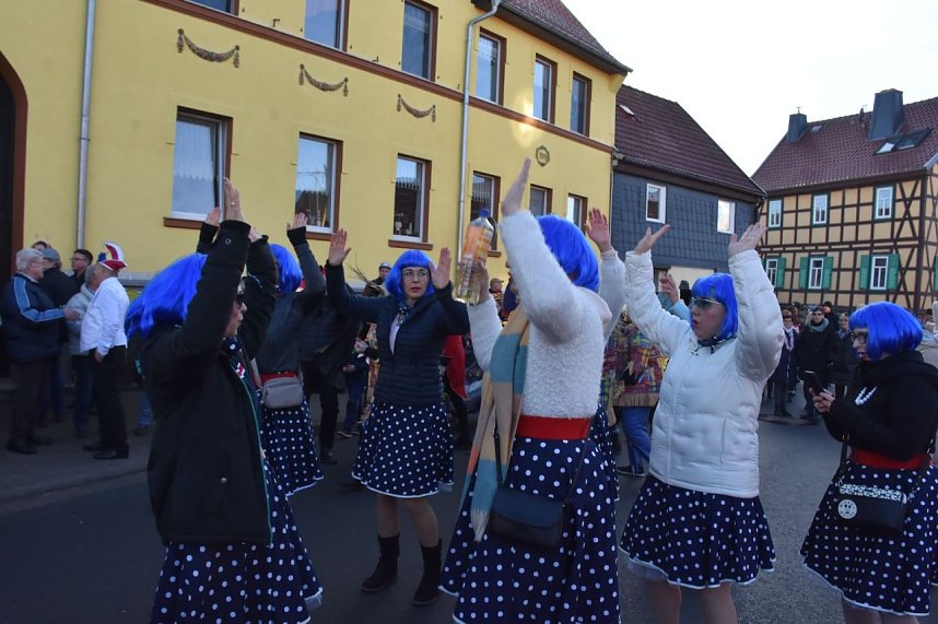 Karnevalsumzug in Leinbach