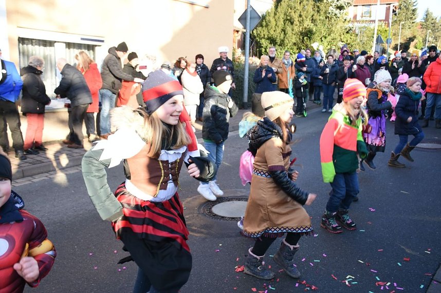 Karnevalsumzug in Leinbach