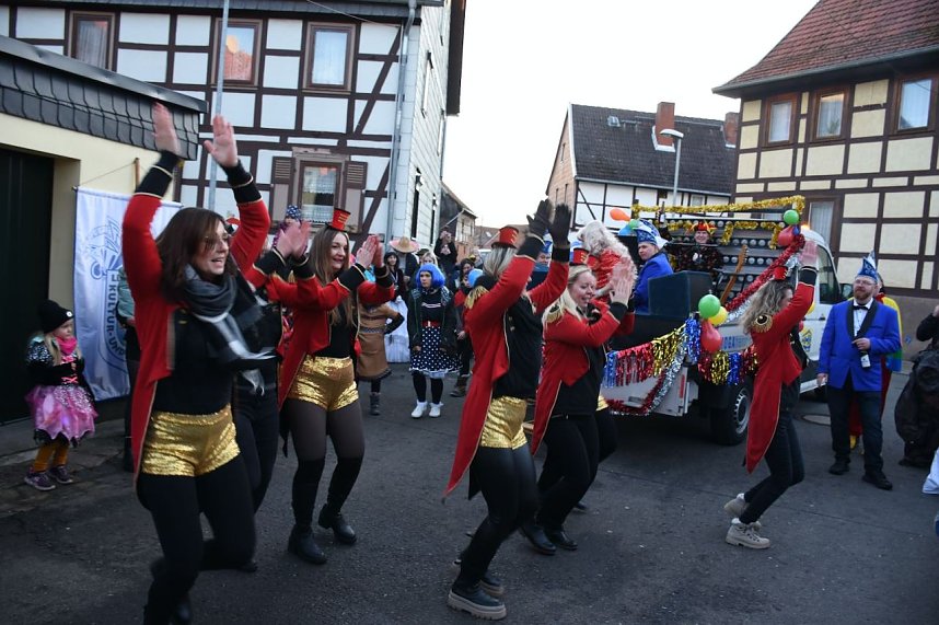 Karnevalsumzug in Leinbach