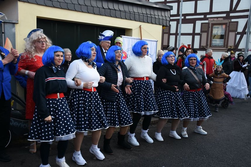 Karnevalsumzug in Leinbach