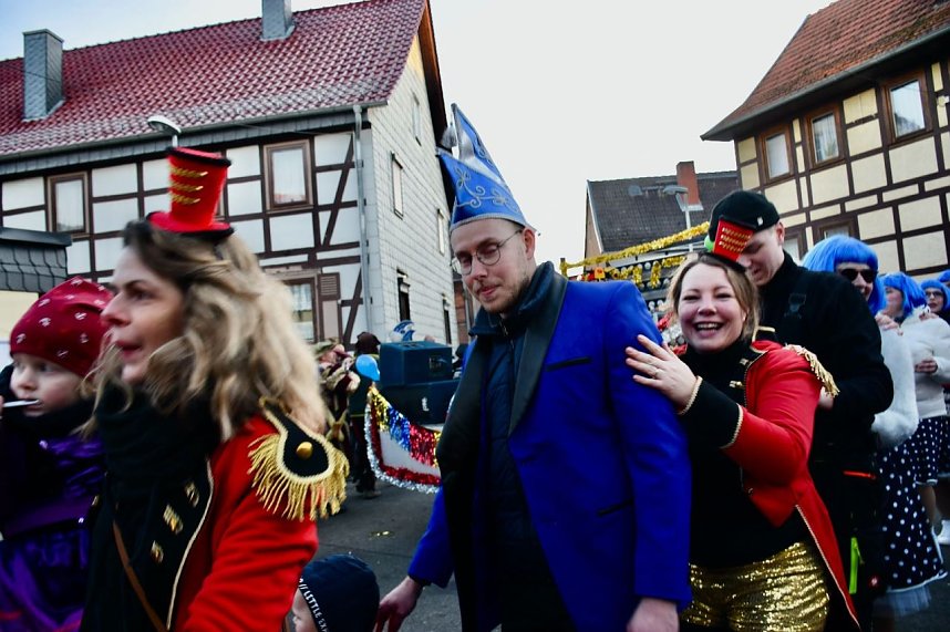 Karnevalsumzug in Leinbach