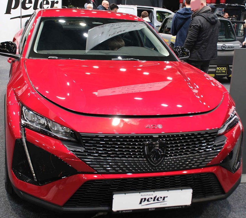 Peter Blei unterwegs auf der Automesse Erfurt