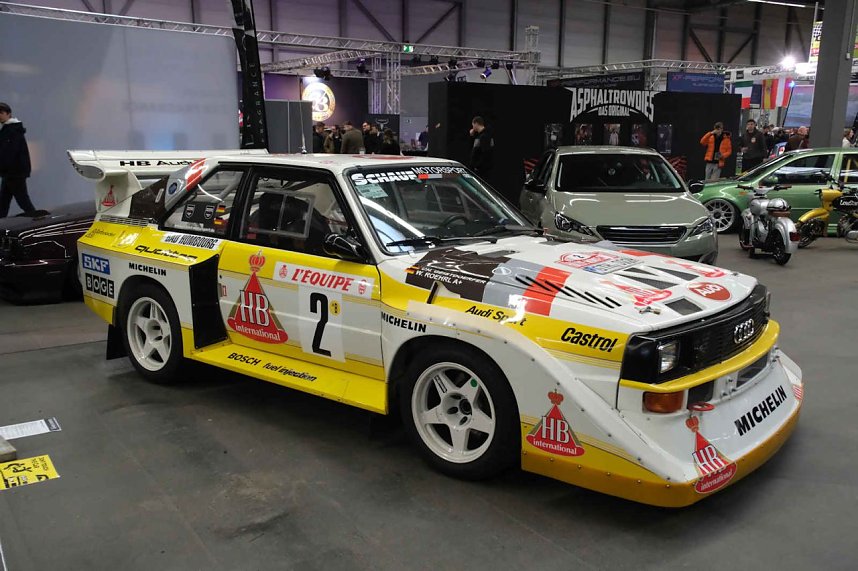 Peter Blei unterwegs auf der Automesse Erfurt