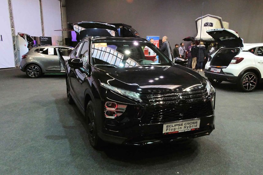 Peter Blei unterwegs auf der Automesse Erfurt