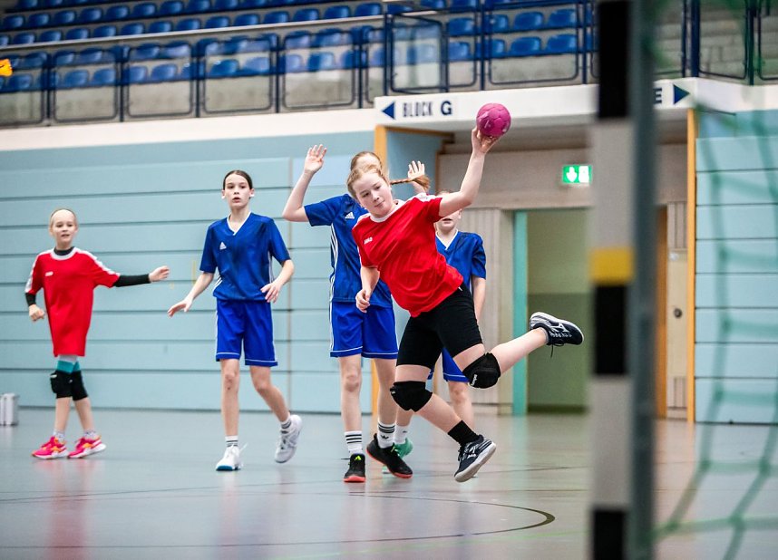 Schulamtsfinale im Handball