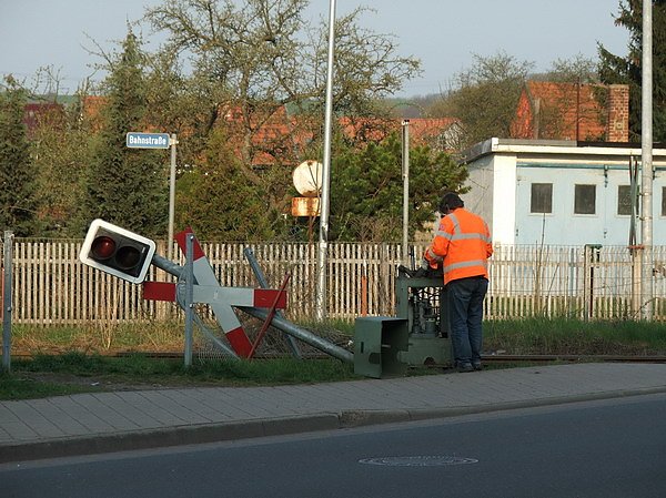 Komplett zerst&ouml;rt