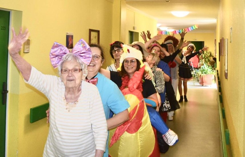 Rosenmontag im Ossietzky Hof