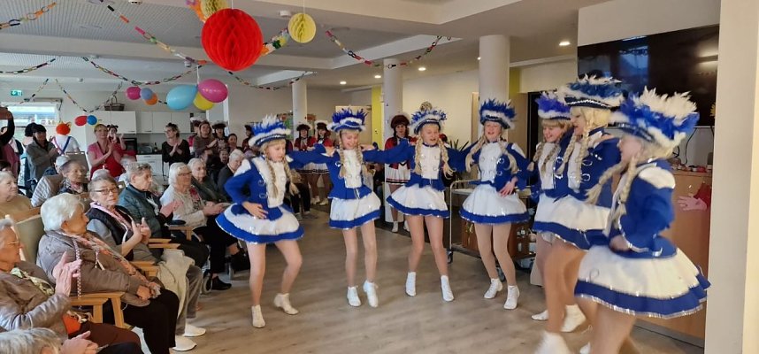 Rosenmontag in der Tagespflege